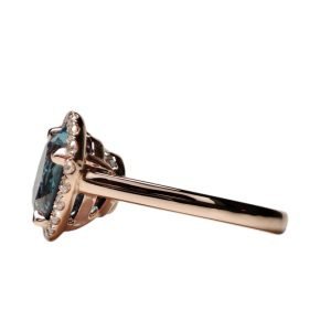 Alternative view of Cushion Tanzanite and Oval Topaz Diamond