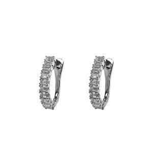 Alternative view of Emerald Cut Diamond Horizontal